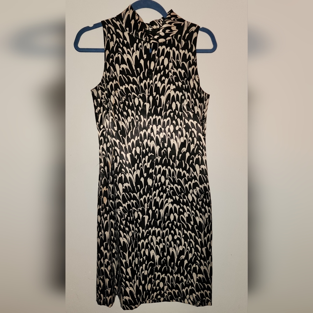 SALE! Tahari Print Silk Dress